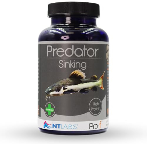NT Labs Pro-f Predator Fast Sinking Fish Food Pellets (165g)