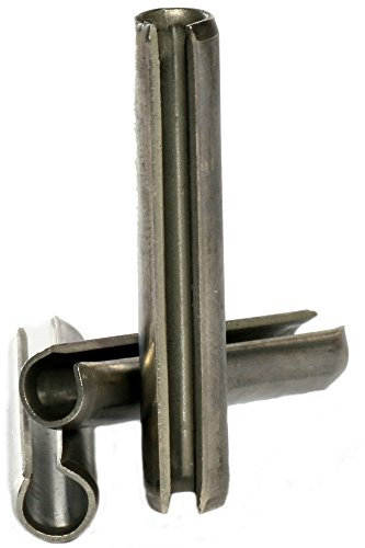 (1.5mm) M1.5 x 20 Stainless Steel Slotted Spring Tension Pins Sellock Roll Pins DIN 1481-100 Pack