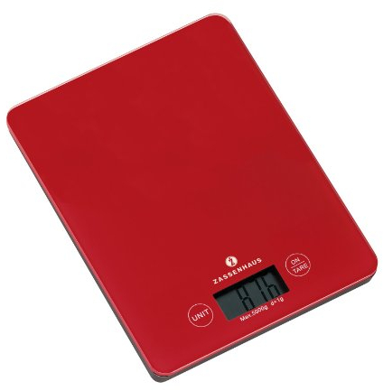 Zassenhaus Kunststoff/Glas, Rot, Höhe 16,5 x 21,5 cm