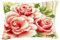 VERVACO Kit Cuscino Punto Croce ROSE ROSA I Set Ricamo Principianti Cuscini Gobelin Decorativi ca. 40 x 40 cm Accessori Per Lavoretti Creativi DIY Casa Decor Hobby Adulti Cross Stitch