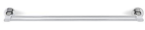 Blomus 68922 Areo Doppel-Handtuchstange, Edelstahl matt, 58,6 x 5,6 x 15 cm