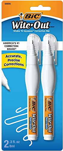 BIC Wite-Out Shake'n Squeeze Correction Pen-.3oz