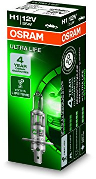 OSRAM H1 ULTRA LIFE 12V 55W HALOGENLAMPE SCHEINWERFERLAMPE AUTOLAMPE 32135506