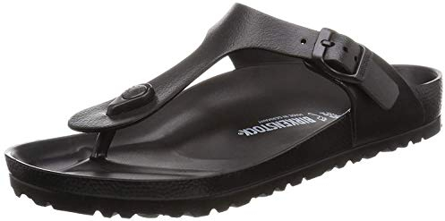 BIRKENSTOCK Unisex-Erwachsene Gizeh Zehentrenner, 40 EU, Schwarz Black