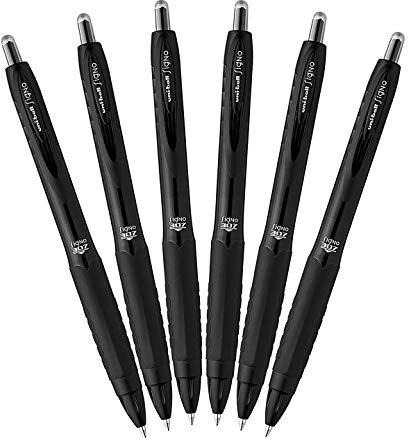 uni-ball Signo 307 - Fine Retractable Rollerball Pen (Black)