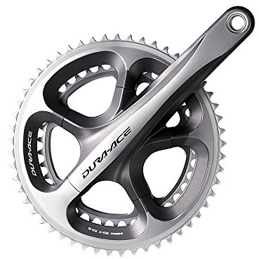Shimano Kurbelgarnitur Dura Ace FC-7900 Kurbel Hollowtech II 53x39 Zähne KRG (Kurbelarmlänge: 180 mm)