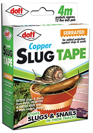 Doff Ruban adhésif en cuivre limaces et escargots 4 m