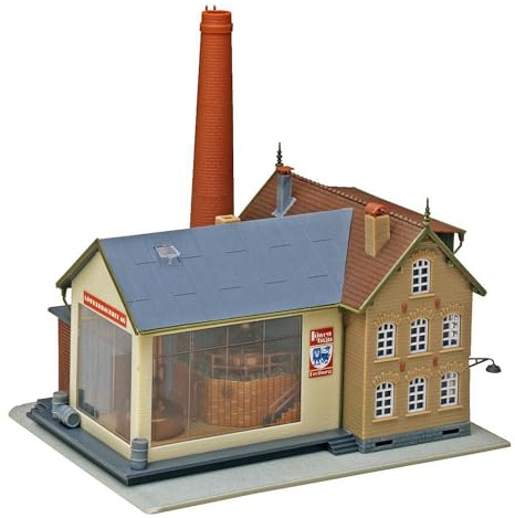 Faller 130960 H0 Brauerei, Braun, Weiß, Grau, Einheitsgröße