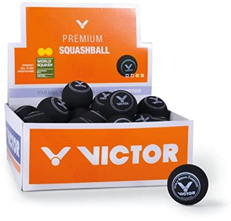 VICTOR - International Squashball DOPPELGELB