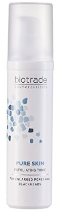 Biotrade Pure Skin Peeling-Tonikum mit AHA & BHA – Sanftes Peeling-Tonic, das vergrößerte Poren verfeinert, Mitesser mildert & Anti-Aging-Wirkung bietet – 60 ml