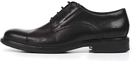 Geox Herren Dublin A Schuhe, Schwarz, 43 EU