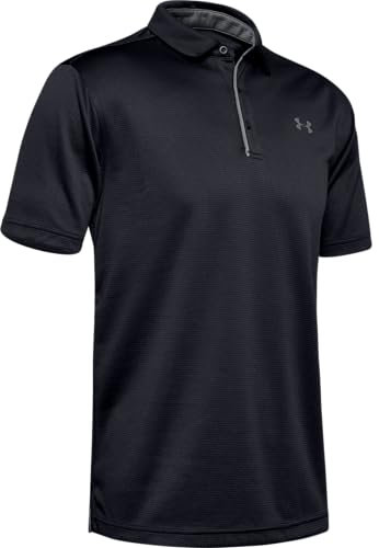 Under Armour herr Polo Tech Polo, Svart/grafit/grafit, XXL