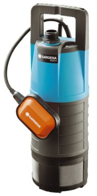 Gardena Classic Tauch-Druckpumpe 6000/4: Leistungsstarke Tauchpumpe mit 6000 l/h Fördermenge, aus rostfreiem Edelstahl, mit Schutz vor Trockenlauf, inkl. Befestigungsseil (1468-20)