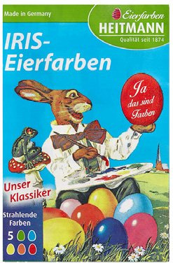 Iris-Eierfarben Tabletten (5er Pack)