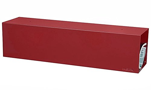 MEFA Zeitungsrolle Letter (viereckig) (11) Oxydrot semi matt RAL 3009