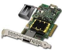 Adaptec RAID 5445Z minneskontroll (RAID, 8 sändare/kanal, SATA-300/SAS Low Profile, PCI Express x8)