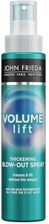 John Frieda Volume Lift Fine to Full Thickening Blow-Out Spray, 100ml