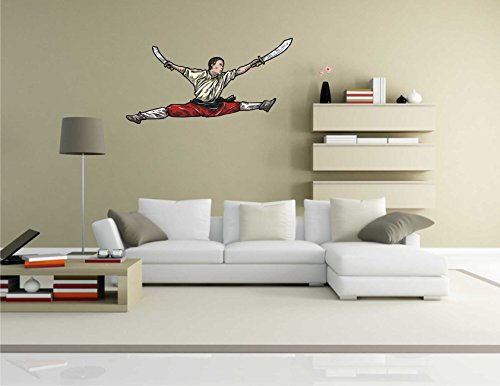 Indigos Wandtattoo, Bunt