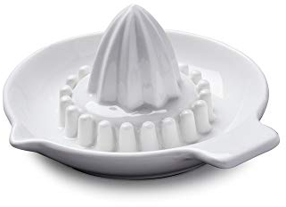WM Bartleet & Sons 1750 T360 Traditional Porcelain Classic Citrus Juicer/Reamer 16x14cm-White