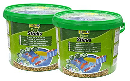 2 x 10 L Tetra Pond Sticks Gartenteich Fischfutter Futtersticks für Teichfische
