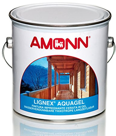 Finition lasure cirée en Gel Amonn lignex Aquagel – Teck, 0,75 l