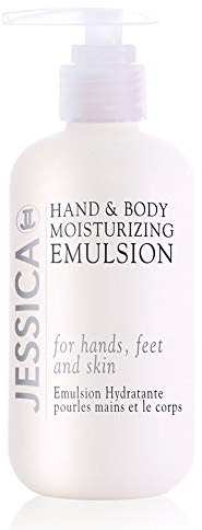 JESSICA Hand and Body Moisturising Emulsion | Extra Rich Moisturiser for Hands, Feet, & Skin | Conditions & Softens | Deeply Nourishing & Hydrating | 251 ml