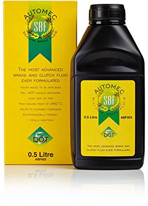 AUTOMEC ABF003 Silicone Brake Fluid, 0.5 Litres
