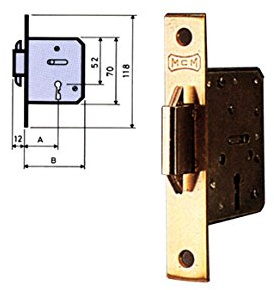 Mcm M55226 - Cerradura aface 1515/2-35