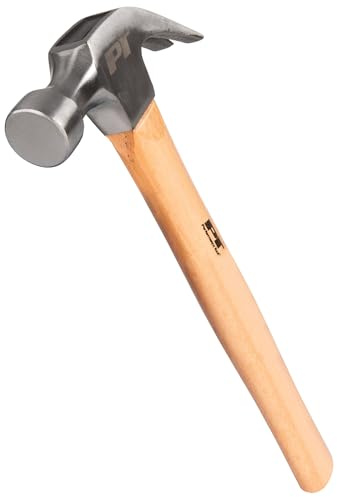 Performance Tool W1076 Wood Handle Claw Hammer, 16 oz.