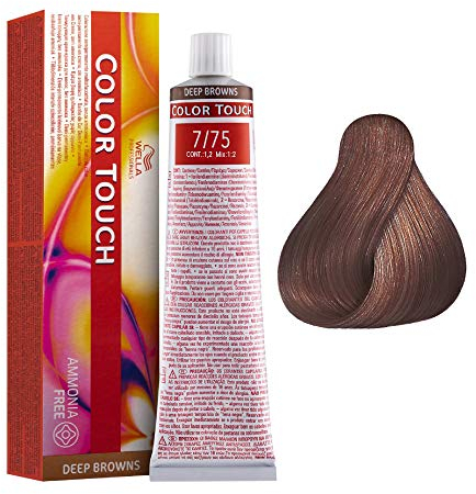 Color Touch Coloration in Creme, 6/57 Dunkelblond Mahagoni Sand - 60 ml