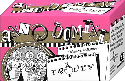 ABACUSSPIELE 09992 - Anno Domini - Frauen, Kartenspiel - schätzen - bluffen - zweifeln, Yellow