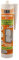 GEB Gebsicone G1 sigillante siliconico per vetri e costruzioni metalliche. Ottima adesione, resistente alle temperature estreme e ai raggi UV. 310 ml - Bianco