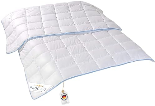 PROCAVE TopCool - Ropa de Cama, Relleno nórdico Duo de Invierno, weiß, 200 x 200 cm
