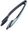 Westmark Set di pinze per buffet, 2 Pezzi, 2 Pinze di dimensioni diverse, Lunghezza: 25,5 cm, Plastica, Antracite/Grigio, 12552270