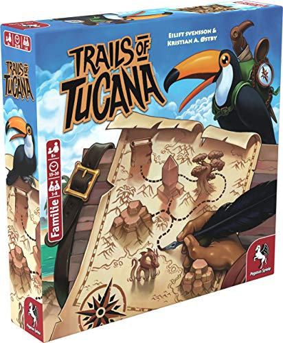 Pegasus Spiele 53150G - Trails of Tucana, Weiß, M