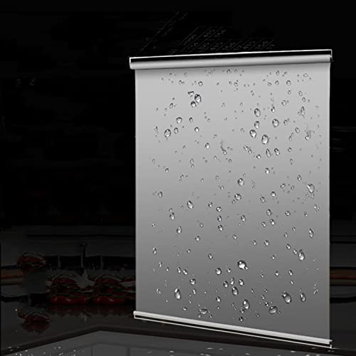 Verdunkelungsrollos mit Saugnapf, Sonnenschutzvorhang ohne Bohren, einziehbarer Sonnenschutz für Balkonfenster, Sonnenschutz-Sichtschutz, für Zuhause, Küche (63×150cm/25×59in)