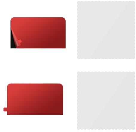 REDTIGER Adhesive and Electrostatic Stickers for VP20 Dash Cam Mounting, Strong Windshield Grip, No Sticky Residue, Double-Sided Design