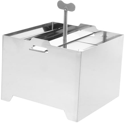 VICASKY Pressa Per Tofu in Acciaio Inossidabile Macchina Per Tofu Colino Per Pressare Alimenti Design Liscio Interno Struttura Resistente Per Cucina Domestica