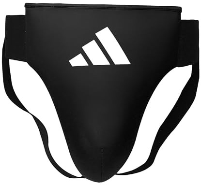 adidas Tiefschutz Herren - Klein - Kampfsport Tiefschutz Elastisches Material mit Verstärkter Cup, Geeignet für MMA, Boxen, Muay Thai, Kickboxen, Karate und andere Kontaktsportarten
