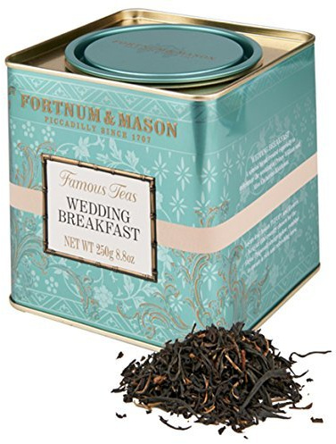 Fortnum & Mason British Tea, Wedding Breakfast, 250g Loose English Tea in a Gift Tin Caddy (1 Pack) - Seller Model Id Lcgsfl098b - USA Stock