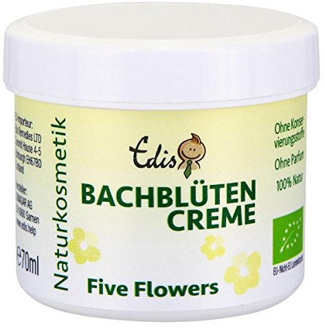 Edis Five Flowers Bio Bachblüten Creme 70ml