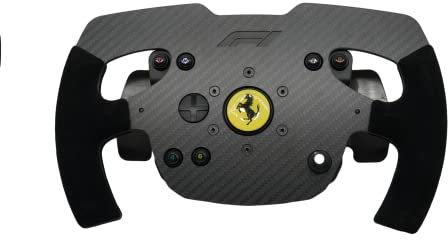 Ferrari F1 Racing Game Carbon Fiber Sim Wheel MOD DIY for Thrustmaster TX 599