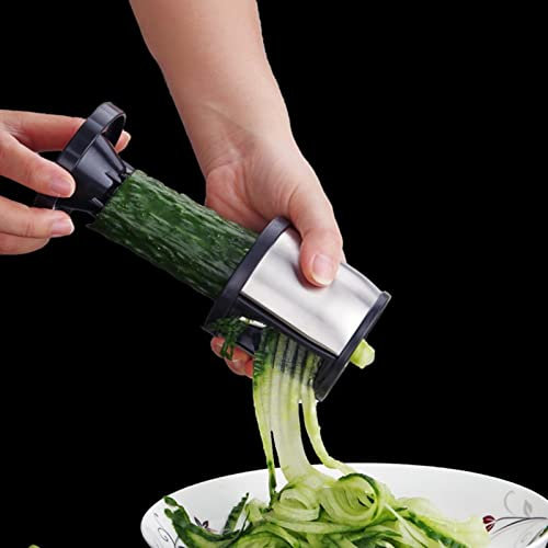 Anoudon Spiralizer Spiral Trichter Shredder Shredder Slicer Shredder，Zerkleinerer Kreative Küche Zerkleinerungsmesser Trichterzerkleinerer