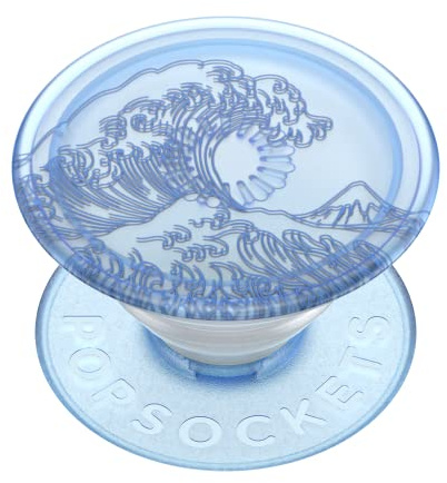 PopSockets Adhesive Phone Grip, Holder, Phone Stand, Plant-based - PopPlant Ocean