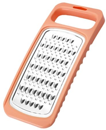 Pratica grattugia per formaggio, grattugia per – Grattugia a mano da cucina – Grattugia per verdure, trituratore per formaggio in acciaio inox, piccola grattugia per aglio, frutta, verdura