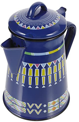 COLLBATH Handemaille Teekanne 1,2 l Wasserkocher Praktisch Für Induktionsherd Und Elektroherd Stabiler Kaffeekessel Für Zuhause Büro Und Restaurant