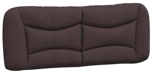 CIOURSTO kopfteil Kissen, Wellenförmige Streifen Polyestergewebe, Rechteck Wandpaneele Gepolstert, Für Schlafzimmer und Wohnzimmer Wandkissen (140 cm)