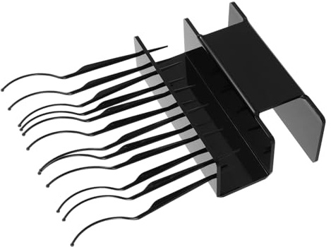 Beaupretty Eyelash Try Display Stand Display Tray Curved Sticks Lash Organizer False Eyelash Storage Stand Makeup for Lash Extension