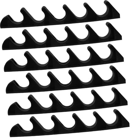 BESPORTBLE 6pcs Camping Chair Adjustment Bracket Lounger Chair Accessories Plastic Outdoor Support Bracket for Garden Furniture