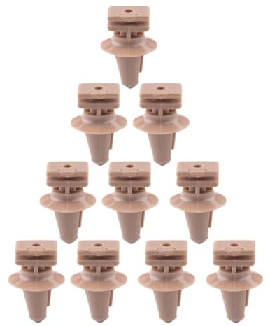 Set da 10 pezzi Beige Finiture per davanzali dell'auto e clip per porta d'ingresso 51478262533 51477117532 51477025224 Compatibile con la serie 1 3 5 6 X